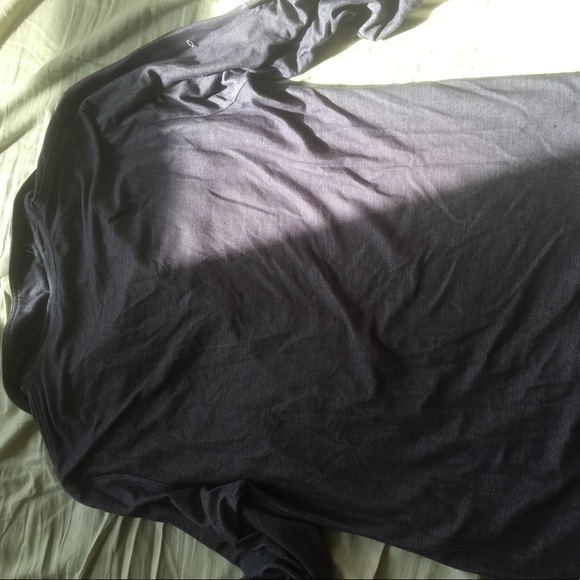 Soft button down collared denim style shirt - Picture 5 of 5